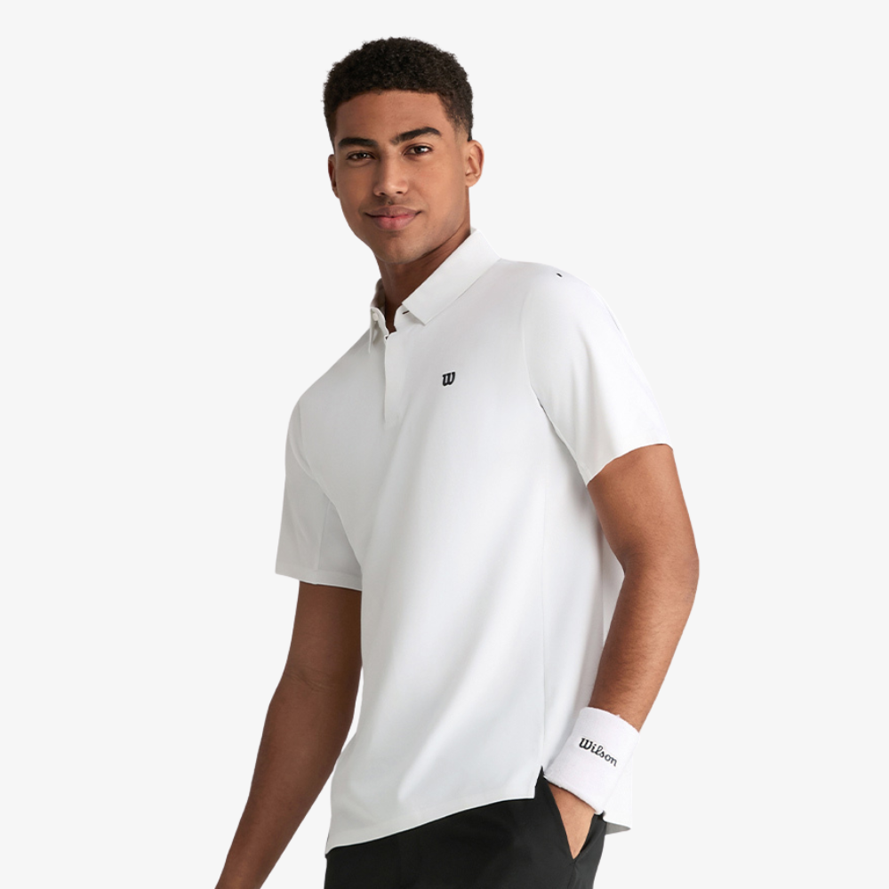 Wilson Daily Court Polo - White